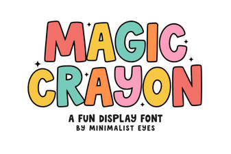 Download the Magic Crayon Font for Creative Projects