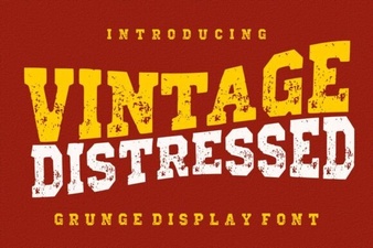Vintage Fonts for Your Creative Projects