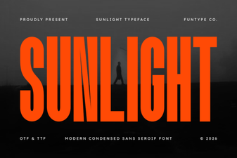 Sunlight Font: Brightening Designs with Warm Typography