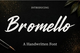 Bromello Font: Fresh Style for Modern Projects