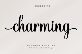 Charming Fonts for Beautiful Design Projects