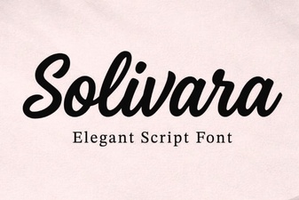 Solivara Font: Design Value for Your Creative Projects